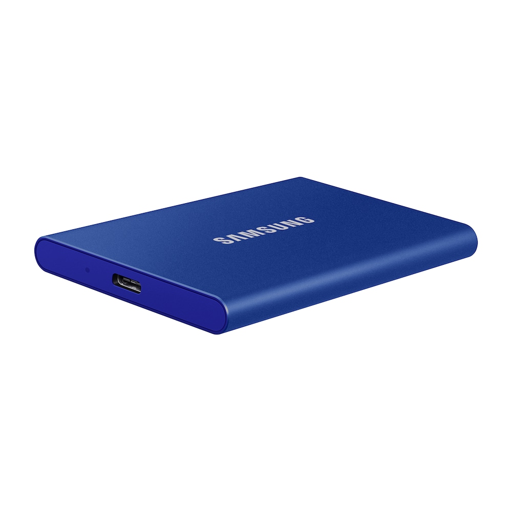 Samsung Portable SSD T7 500 GB USB 3.2 Gen2 Typ-C Indigo Blue