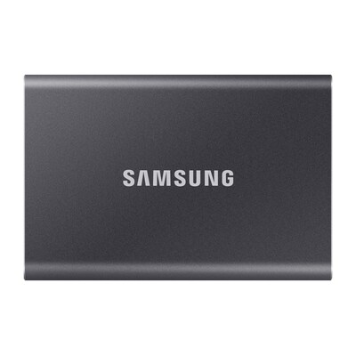 Typ USB günstig Kaufen-Samsung Portable SSD T7 500 GB USB 3.2 Gen2 Typ-C Titan Gray. Samsung Portable SSD T7 500 GB USB 3.2 Gen2 Typ-C Titan Gray <![CDATA[• 500 GB (8 mm Bauhöhe, V-NAND mit NVMe) • Maximale Lese-/Schreibgeschwindigkeit: 1.050 MB/s / 1.000 MB/s • Stoßfes