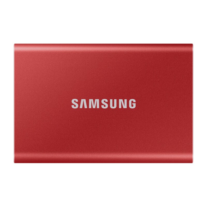 Samsung Portable SSD T7 1 TB USB 3.2 Gen2 Typ-C Metallic Red PC/Mac