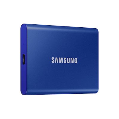 Samsung 8 günstig Kaufen-Samsung Portable SSD T7 1 TB USB 3.2 Gen2 Typ-C Indigo Blue PC/Mac. Samsung Portable SSD T7 1 TB USB 3.2 Gen2 Typ-C Indigo Blue PC/Mac <![CDATA[• 1 TB (8 mm Bauhöhe, V-NAND mit NVMe) • Maximale Lese-/Schreibgeschwindigkeit: 1.050 MB/s / 1.000 MB/s 