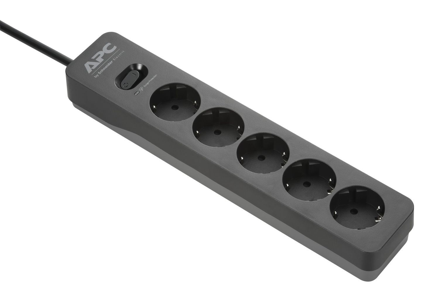 APC Surge Protector - PME5B-GR - Steckdosenleiste mit &Uuml;berspannungsschutz