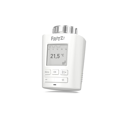 Fritz!Fon günstig Kaufen-AVM FRITZ!DECT 301 Heizkörperregler für AVM FRITZ!Box weiß. AVM FRITZ!DECT 301 Heizkörperregler für AVM FRITZ!Box weiß <![CDATA[• der intelligente, programmierbare Energiespar-Regler • Steuert automatisch und präzise die