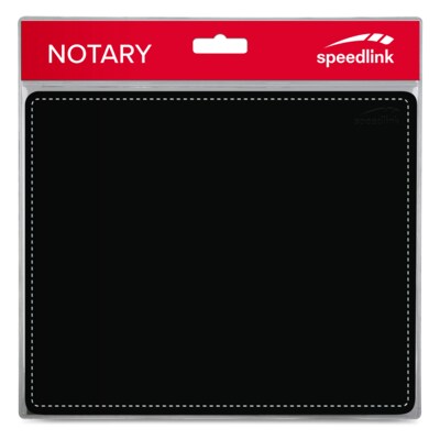 optische Maus günstig Kaufen-SPEEDLINK NOTARY Soft Touch Mauspad schwarz SL-6243-LBK. SPEEDLINK NOTARY Soft Touch Mauspad schwarz SL-6243-LBK <![CDATA[• Elegante Lederoptik • Kunstleder, strapazierfähig und formstabil • Rutschfeste Unterseite • für alle optischen und Laserm