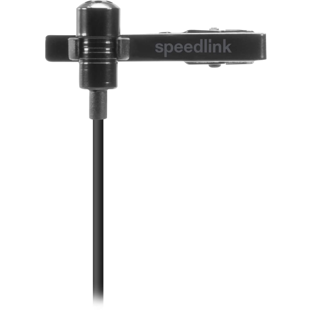 SPEEDLINK SPES Clip-On Microphone schwarz
