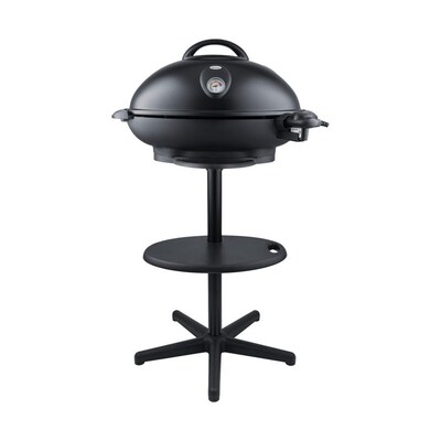 Steba  VG 350 BIG Barbecue Säulen Grill schwarz mit Windschutzhaube | 04011833301383