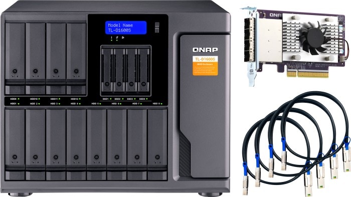 QNAP TL-D1600S Erweiterungsgeh&auml;use 16-Bay