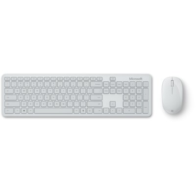 Of 1 günstig Kaufen-Microsoft Bluetooth Desktop Monza Grau QHG-00036. Microsoft Bluetooth Desktop Monza Grau QHG-00036 <![CDATA[• Kabellos, Bluetooth 5, 10 m Reichweite • Tastatur-Layout: deutsch, Tastatur-Nummernblock integriert • 3 Maustasten, Scrollrad • Grau, Win