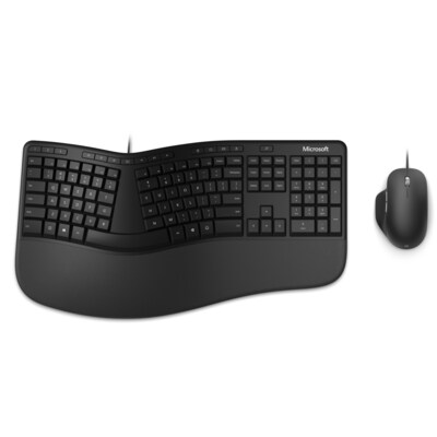 You Do günstig Kaufen-Microsoft Ergonomic Desktop RJU-00006. Microsoft Ergonomic Desktop RJU-00006 <![CDATA[• Kabelgebunden (USB) • Tastatur-Layout: deutsch, Tastatur-Nummernblock integriert • 4 Maustasten, Scrollrad • Schwarz, Windows 7, Windows 8, Windows 10 • 3 Ta