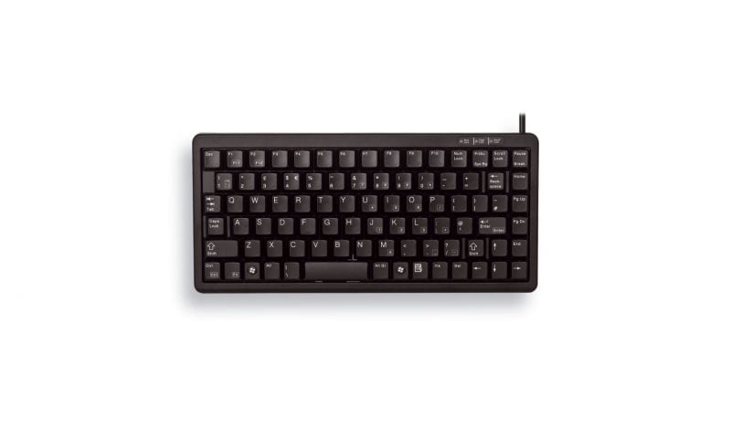 Cherry Compact Keyboard mechanische USB Tastatur schwarz