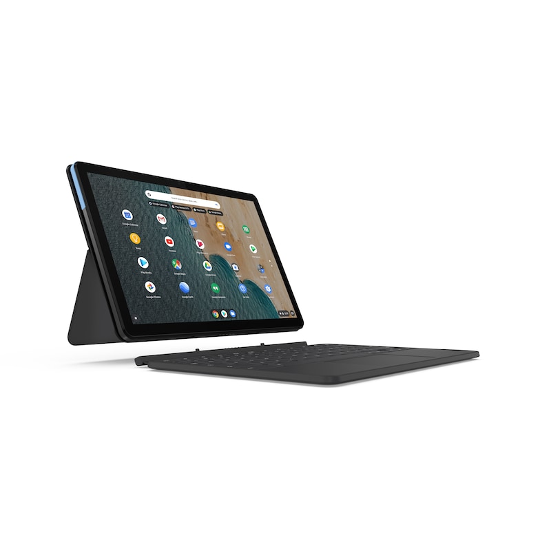 16 GB günstig Kaufen-Lenovo IdeaPad Duet Chromebook 2in1 10" FHD IPS MediaTek 4GB/64GB ChromeOS. Lenovo IdeaPad Duet Chromebook 2in1 10" FHD IPS MediaTek 4GB/64GB ChromeOS <![CDATA[• MediaTek P60T Prozessor (2,0 GHz), Octa-Core • 25,4 cm (10