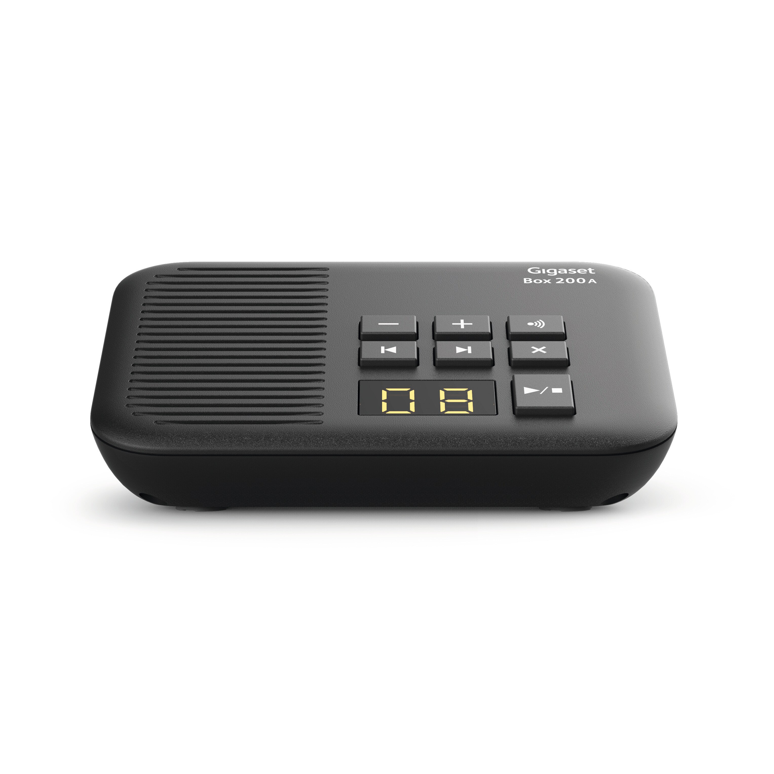 Gigaset Box 200A Telefonbasis mit AB (analog) DECT black