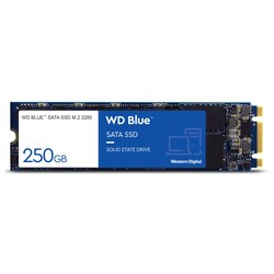 WD Blue 3D NAND SATA-SSD 250GB 6GB/s M.2 2280