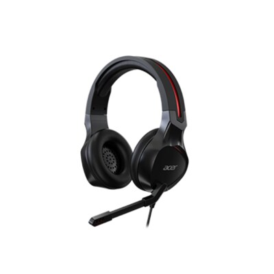 Notebook günstig Kaufen-Acer Nitro Kabelgebundenes Gaming Headset. Acer Nitro Kabelgebundenes Gaming Headset <![CDATA[• Anwendungsbereich: Gaming, Kopfbügel beidseitig • Kabelgebunden, Schwarz, 331g • PC/ Notebook, 3,5mm Klinken-Anschluss]]>. 