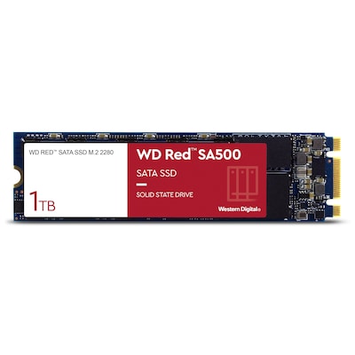 SATA III günstig Kaufen-WD Red SA500 NAS SSD 1 TB M.2 2280 SATA. WD Red SA500 NAS SSD 1 TB M.2 2280 SATA <![CDATA[• 1 TB - 2,38 mm Bauhöhe • M.2 2280 Card, SATA III (600 Mbyte/s) • Maximale Lese-/Schreibgeschwindigkeit: 560 MB/s / 530 MB/s • Enterprise: Serverlaufwerk, 