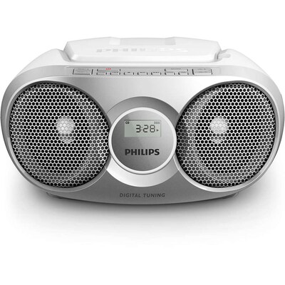 Philips AZ215S/12 CD-Radio Silber