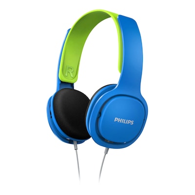 blau günstig Kaufen-Philips SHK2000BL/00 On Ear Kopfhörer für Kinder - Blau / Grün. Philips SHK2000BL/00 On Ear Kopfhörer für Kinder - Blau / Grün <![CDATA[• Typ: On-Ear Kopfhörer - geschlossen • Übertragung: Kabel • Einsatzgebiet: Stree