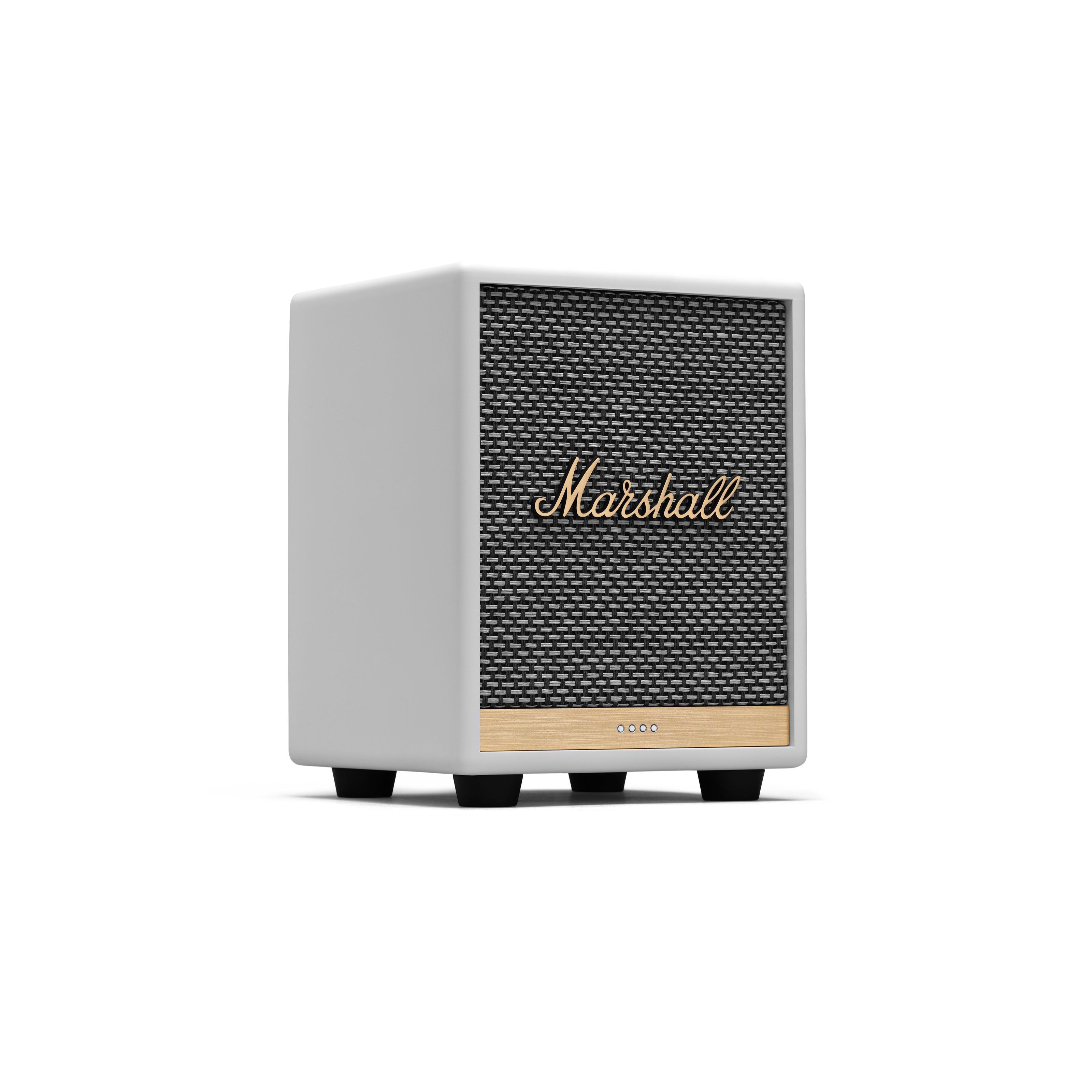 Marshall Uxbridge VOICE Google Multi-Room-Lautsprecher wei&szlig; WLAN Bluetooth
