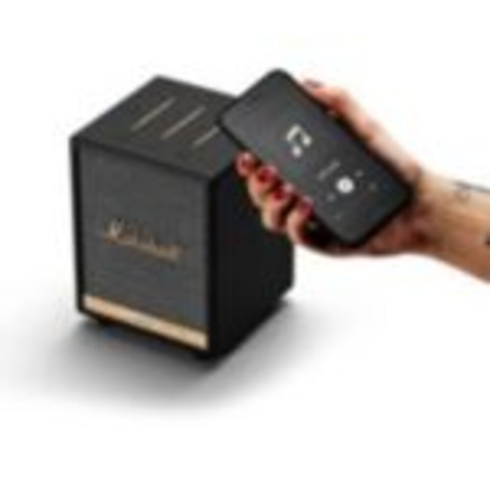 Marshall Uxbridge VOICE Google Multi-Room-Lautsprecher schwarz WLAN Bluetooth