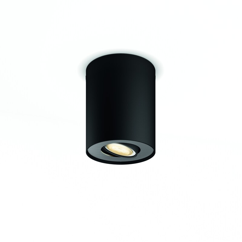 Philips Hue White Amb. BT Pillar Spot 1 flg. schwarz 350lm Erweiterung