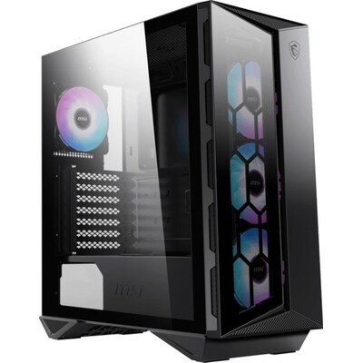 SC 4 günstig Kaufen-MSI MPG Gungnir 110R MIDI Tower Gaming Gehäuse, Echtglas Seitenfenster Schwarz. MSI MPG Gungnir 110R MIDI Tower Gaming Gehäuse, Echtglas Seitenfenster Schwarz <![CDATA[• ATX Gaming Gehäuse mit Echtglas Seitenfenster • Triple Tempered Glas, 