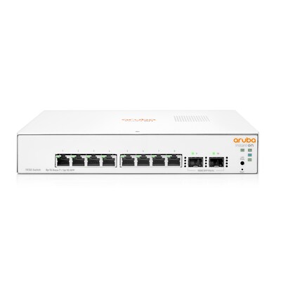 HS 30  günstig Kaufen-HPE Aruba Instant On 1930-8G-2SFP Web Managed Switch. HPE Aruba Instant On 1930-8G-2SFP Web Managed Switch <![CDATA[• 8x RJ-45 10/100/1000-Anschlüsse mit Auto-Sensing • 2x SFP-Anschlüsse mit 100/1.000 Mbit/s • Bis zu 14,88 Mpps Datendurchsatz • 