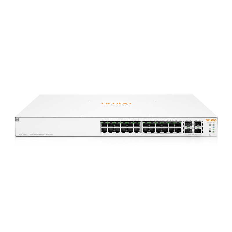 HPE Aruba Instant On 1930-24G-4SFP/SFP+-PoE (195W) Web Managed Switch