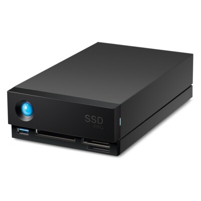 schwarz/Floral günstig Kaufen-LaCie 1big Dock SSD Pro 2TB externe SSD Thunderbolt Dockingstation. LaCie 1big Dock SSD Pro 2TB externe SSD Thunderbolt Dockingstation <![CDATA[• 2TB externe SSD schwarz mit Docking-Funktionen • Schnittstelle: Thunderbolt, Thunderbolt 3 (40 GB/s)-Kabe