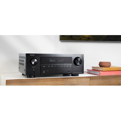Denon  AVR-X2700H 7.2 AV Receiver Schwarz 8K Dolby Atmos  WLAN HEOS Alexa | 04951035072936