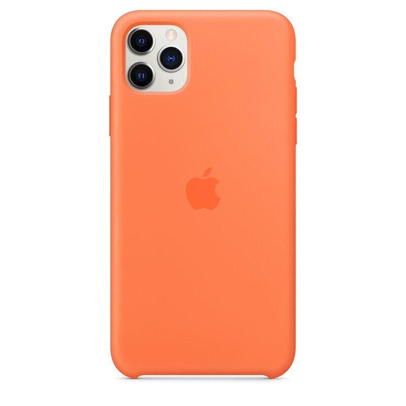 Apple Original iPhone 11 Pro Max Silikon Case Vitamin C