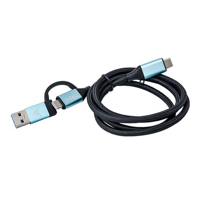 Adapter günstig Kaufen-i-tec USB-C auf USB-C Kabel mit integriertem USB 3.0 Adapter. i-tec USB-C auf USB-C Kabel mit integriertem USB 3.0 Adapter <![CDATA[• USB-C auf USB-C Kabel mit integriertem USB 3.0 Adapter • Anschlüsse: USB-C und USB-C/USB-A • Power Delivery bis 10