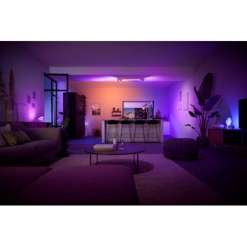 Philips Hue White &amp; Color Ambiance BT Centris Spot 4 flg. weiß 4200lm
