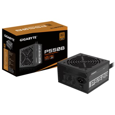 1x FI günstig Kaufen-Gigabyte P550B 550W ATX Netzteil, 80+ Bronze, 120 mm Lüfter. Gigabyte P550B 550W ATX Netzteil, 80+ Bronze, 120 mm Lüfter <![CDATA[• 550 Watt Netzteil mit 80+ Bronze Zertifizierung • 120mm hydraulisch gelagerter leiser Lüfter • 1x 20/24-Pi