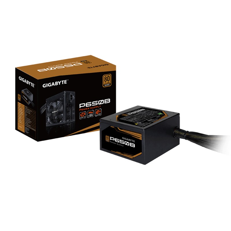 Gigabyte P650B 650W ATX Netzteil, 80+ Bronze, 120 mm Lüfter