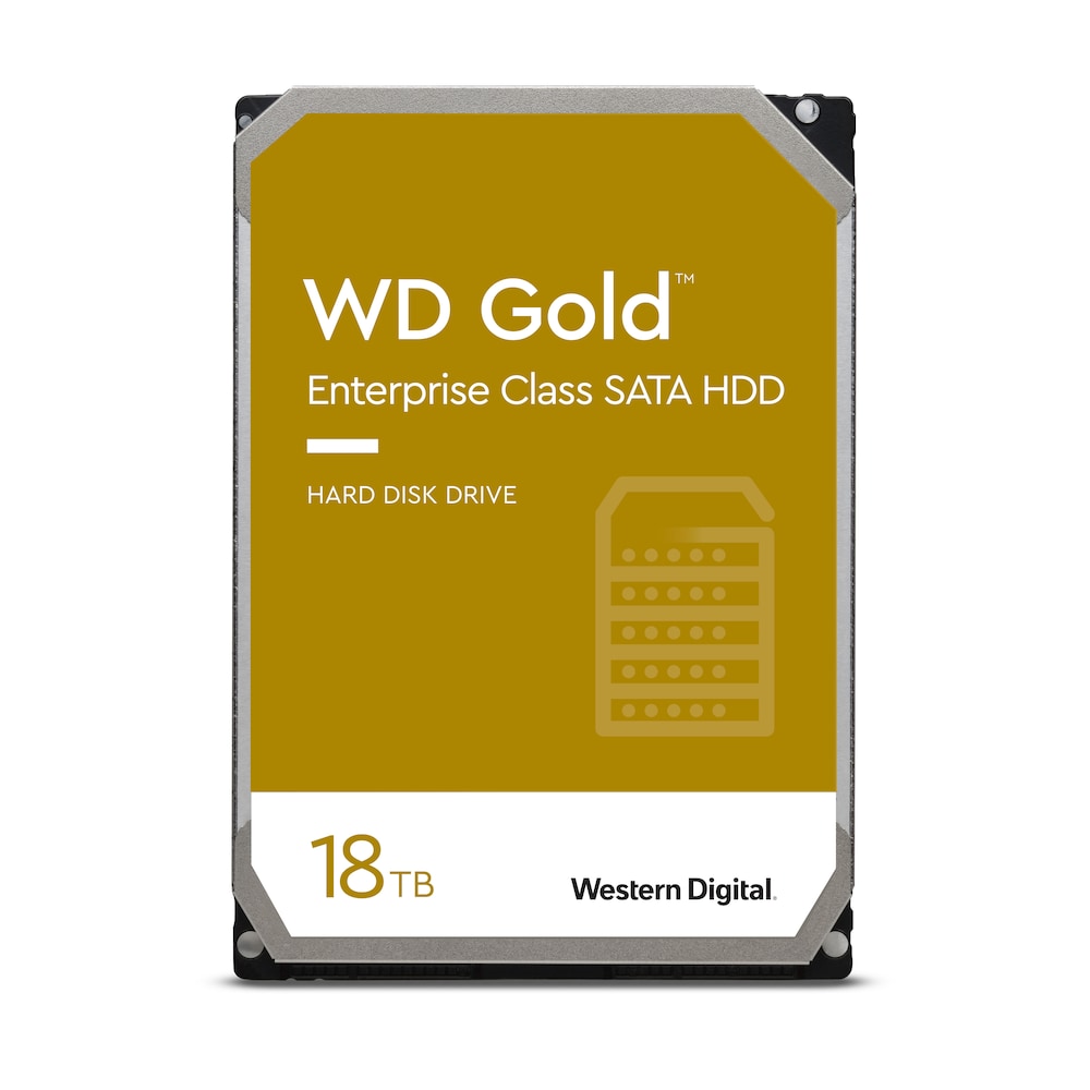 Western Digital WD Gold WD181KRYZ - 18 TB, 3,5 Zoll, SATA 6 Gbit/s