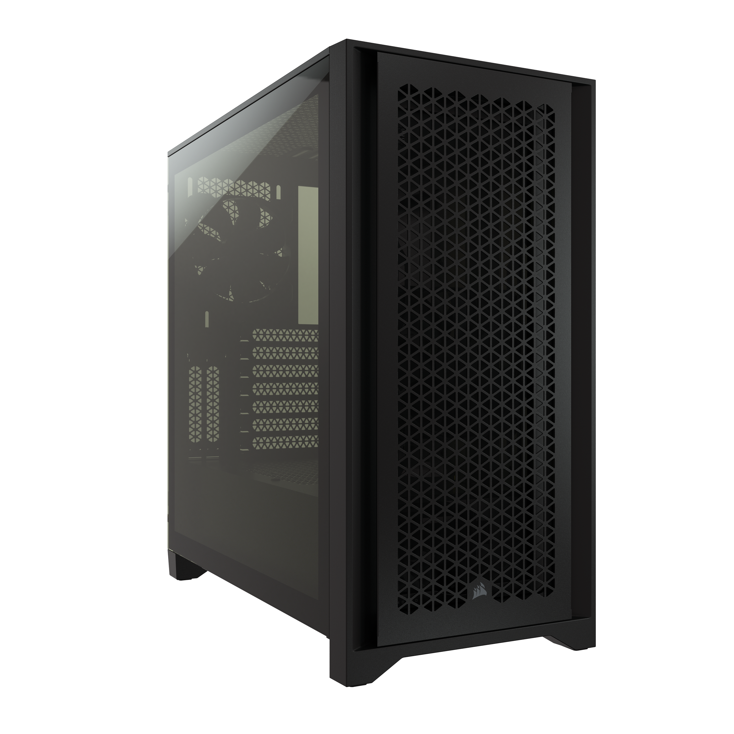 Corsair 4000D Airflow schwarz Midi Tower ATX Gaming Geh&auml;use TG Seitenfenster