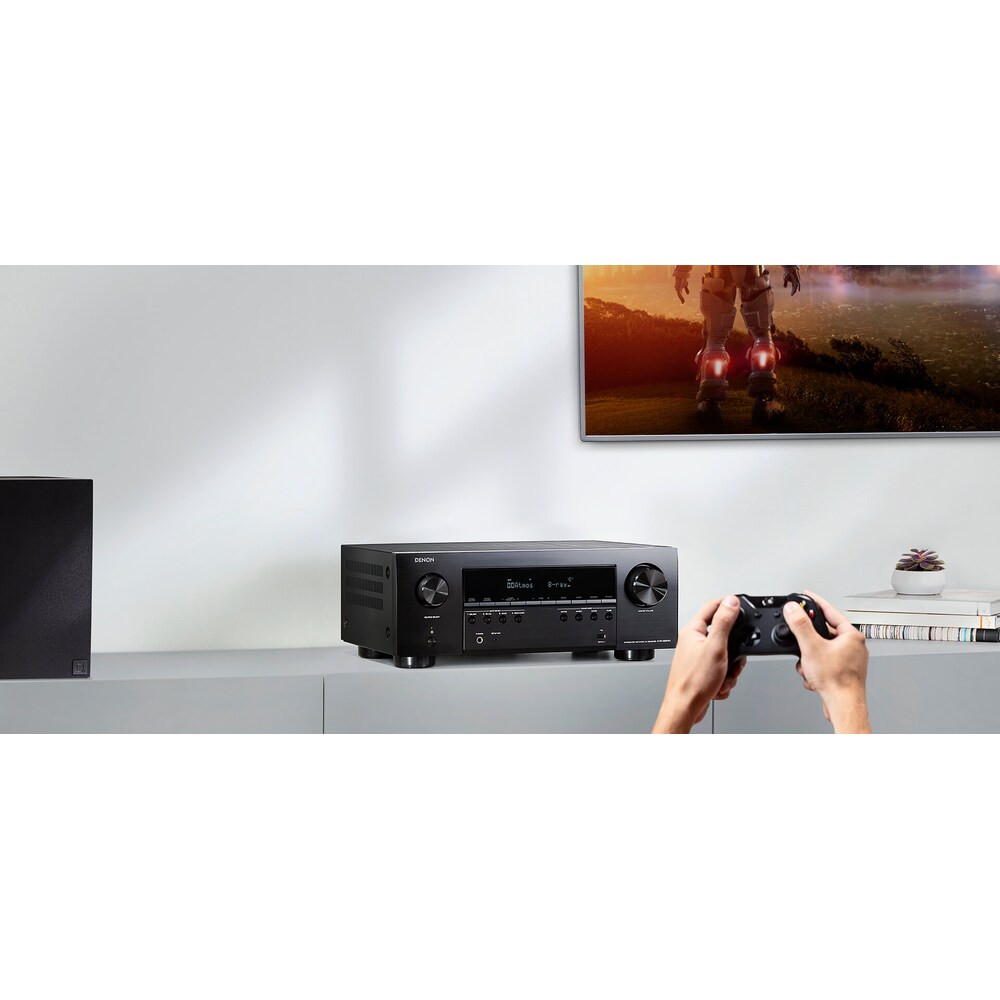 Denon AVR-S960H 7.2 Netzwerk-AV-Receiver 8K UHD Dolby Atmos AirPlay HEOS schwarz