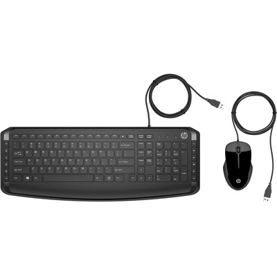 Pavilion günstig Kaufen-HP Pavilion 200 - kabelgebundenes Tastatur-und-Maus-Set (9DF28AA#ABD). HP Pavilion 200 - kabelgebundenes Tastatur-und-Maus-Set (9DF28AA#ABD) <![CDATA[• Kabelgebunden (USB) • Tastatur-Layout: deutsch, Tastatur-Nummernblock separat • Scrollrad • Sch