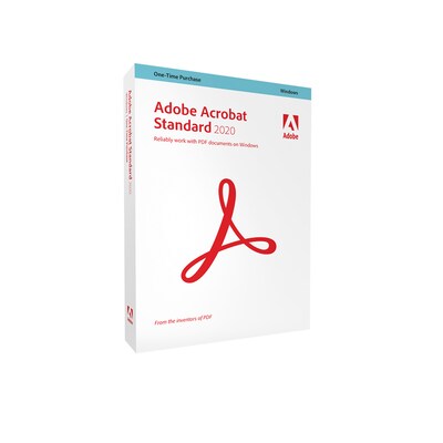 Adobe Acrobat Standard 2020 | Box & Produktschlüssel