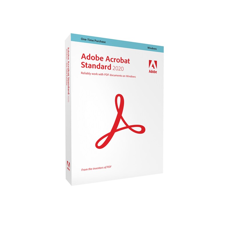 Adobe Acrobat Standard 2020 | Box & Produktschlüssel