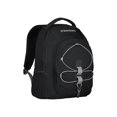 bis 8 günstig Kaufen-Wenger Mars Notebook Rucksack 15,6" Zoll schwarz. Wenger Mars Notebook Rucksack 15,6" Zoll schwarz <![CDATA[• Für Notebooks, Netbooks, bis 39,6 cm (15,6″) • Notebookfach: 265 x 380 x 30 mm • Material: Polyester, Farbe: schwarz, Gewicht: 0