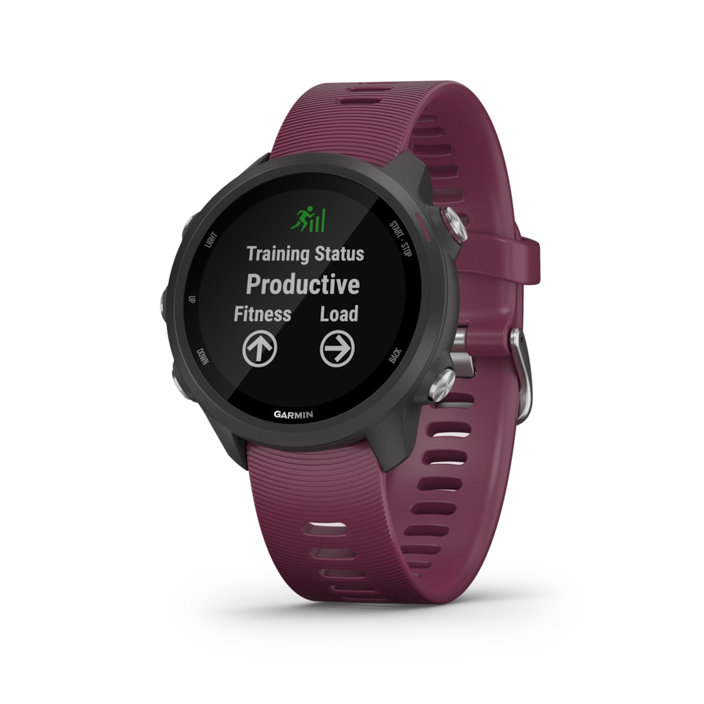 Garmin Forerunner 245 Multisport-Smartwatch dunkelrot