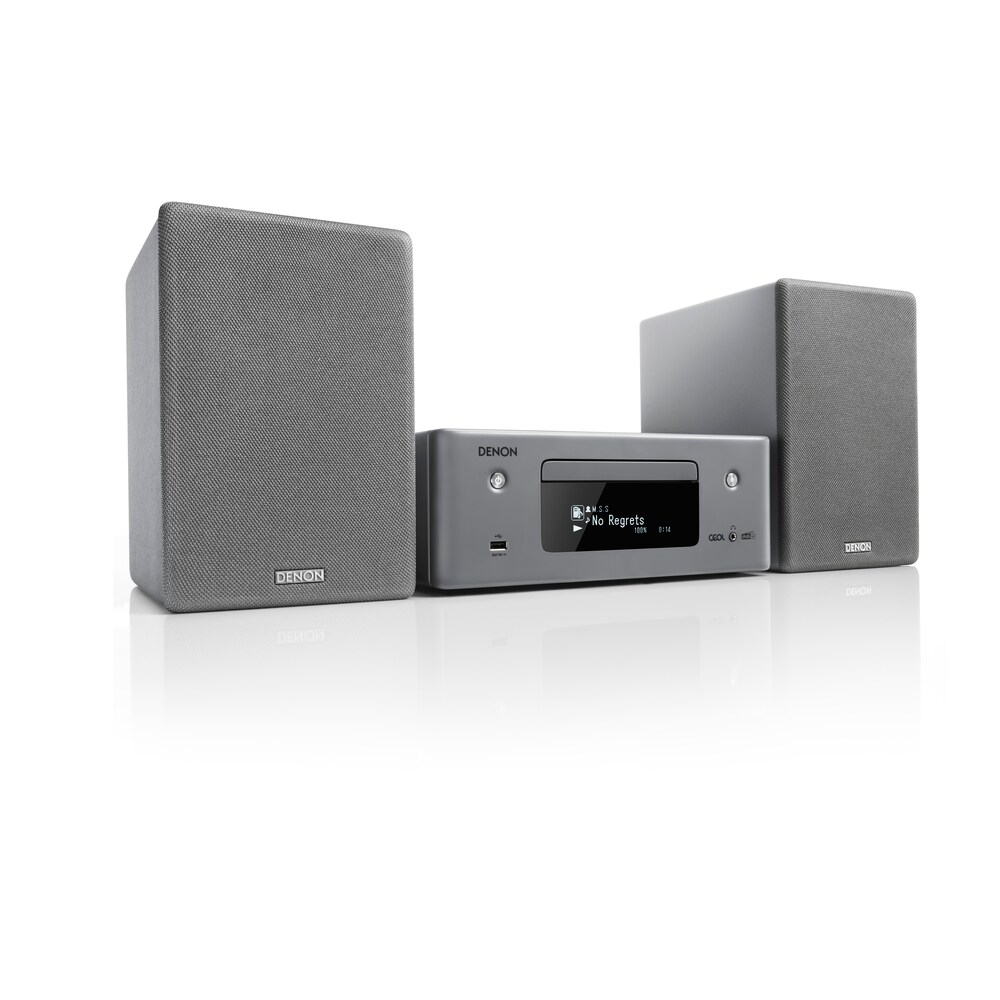 Denon CEOL-N11DAB CD-Kompaktanlage HEOS Multiroom Bluetooth Airplay2 grau