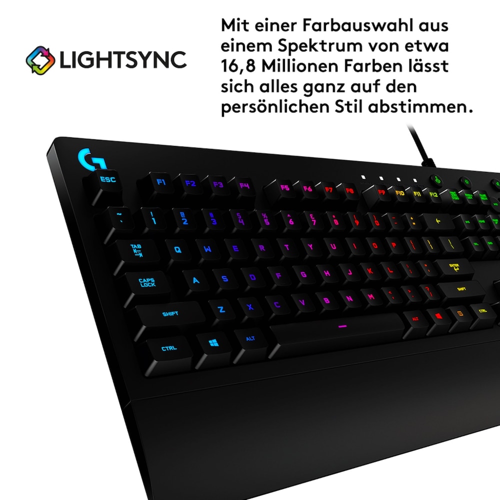 Logitech G213 Prodigy Kabelgebundene RGB Gaming Tastatur