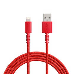 Anker Powerline Select+ USB-A auf Lightning Kabel 2m rot
