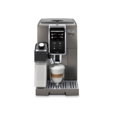 PF D  günstig Kaufen-DeLonghi ECAM 370.95.T Dinamica Plus Kaffeevollautomat Titan. DeLonghi ECAM 370.95.T Dinamica Plus Kaffeevollautomat Titan <![CDATA[• Farbiges TFT-Display • App-Steuerung möglich • Milchschaumgetränke auf Knopfdruck • herausnehmbare Brühgruppe 