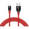 Anker PowerLine+ USB-A auf Micro-USB Kabel 0,9m rot