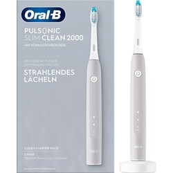 Oral-B Pulsonic Slim Clean 2000 Grey Elektrische Zahnb&uuml;rste