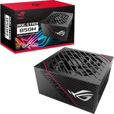 ASUS ROG Strix 850G Gaming Netzteil, 80+ Gold, Modular, 135 mm Lüfter