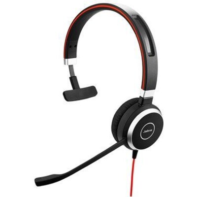 Optische günstig Kaufen-Jabra Evolve 40 MS Mono Headset On Ear USB-C. Jabra Evolve 40 MS Mono Headset On Ear USB-C <![CDATA[• optische Gesprächsanzeige zeigt die Verfügbarkeit des Nutzers an • Verbindung über USB- oder 3,5-mm-Anschluss • Ohrpolster aus Kunstleder Optimi