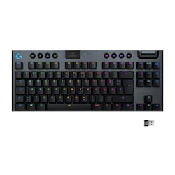 Logitech G915 TKL LIGHTSPEED Clicky Kabellose Mechanische RGB Gaming Tastatur
